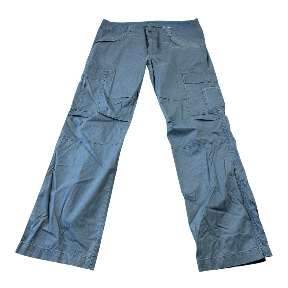 Lacoste Blue Cotton Military Theme Cargo Men’s Pant Size 38x33
